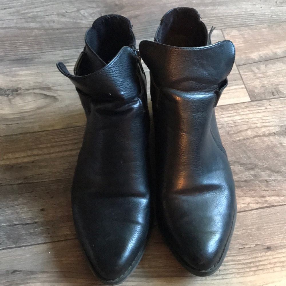 Black booties